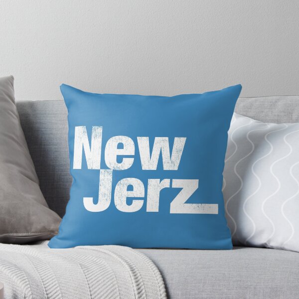 Item preview, New Jerz (New Jersey Style Blue) designed and sold by TheDirtyType.