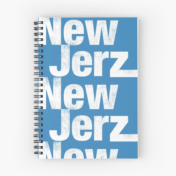 Item preview, New Jerz (New Jersey Style Blue) designed and sold by TheDirtyType.