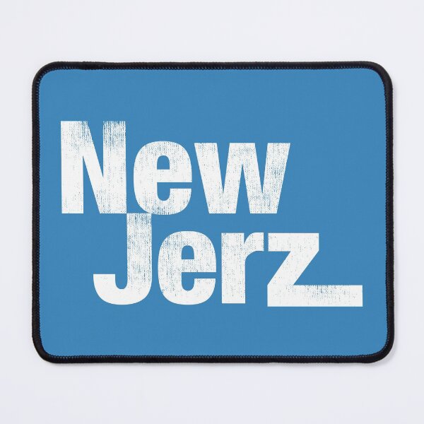 Item preview, New Jerz (New Jersey Style Blue) designed and sold by TheDirtyType.