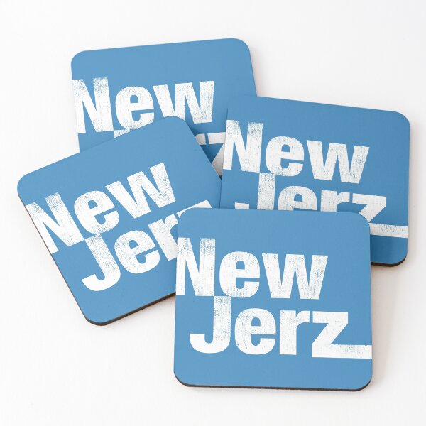 Item preview, New Jerz (New Jersey Style Blue) designed and sold by TheDirtyType.