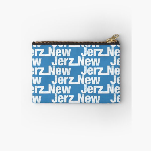 Item preview, New Jerz (New Jersey Style Blue) designed and sold by TheDirtyType.