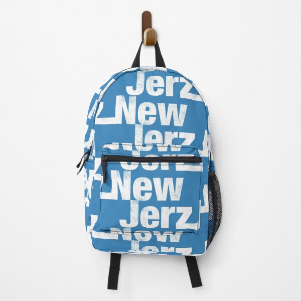 Item preview, New Jerz (New Jersey Style Blue) designed and sold by TheDirtyType.