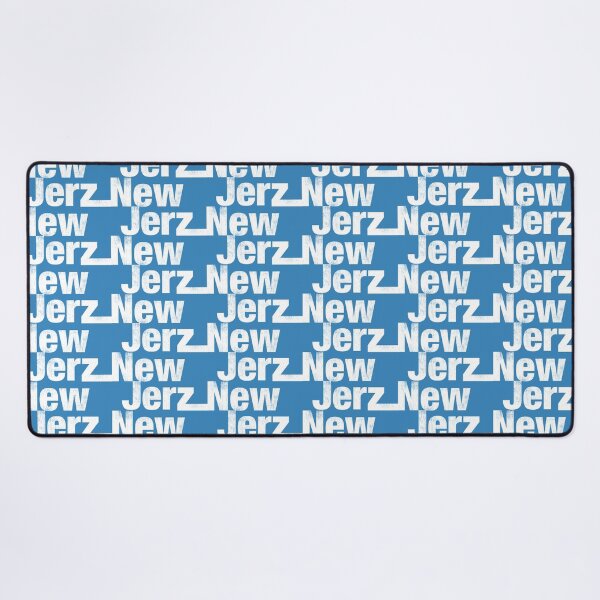 Item preview, New Jerz (New Jersey Style Blue) designed and sold by TheDirtyType.