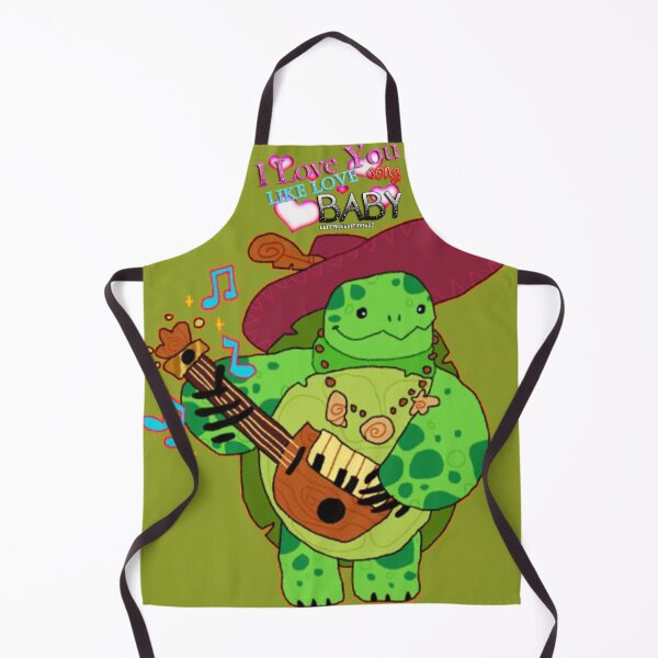 Item preview, Green Turtle with a guitar, Art Design designed and sold by taherismail.