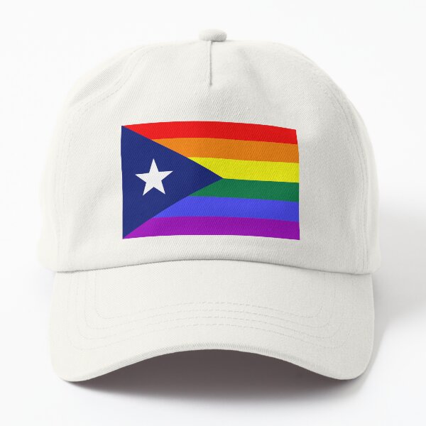 Artikel-Vorschau von Puerto-ricanische Regenbogen-Pride-Flagge, designt und verkauft von SimplyPride.