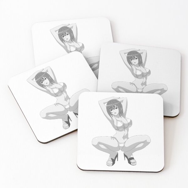 Item preview, lewd anime girl hentai manga ecchi waifu gray tone designed and sold by ArthurPoe.