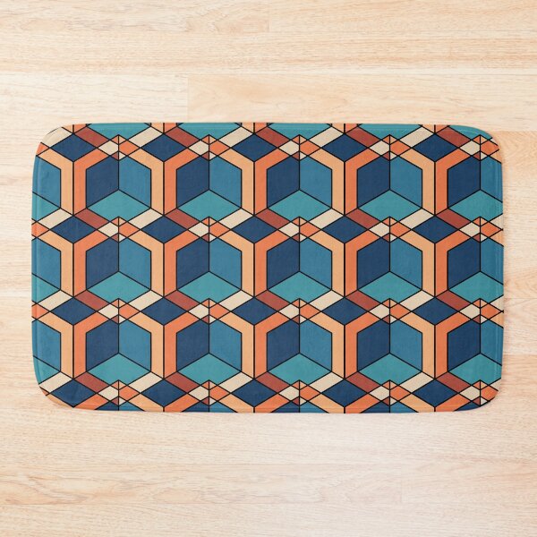 Item preview, Geometric retro cube designed and sold by GF-Creative.