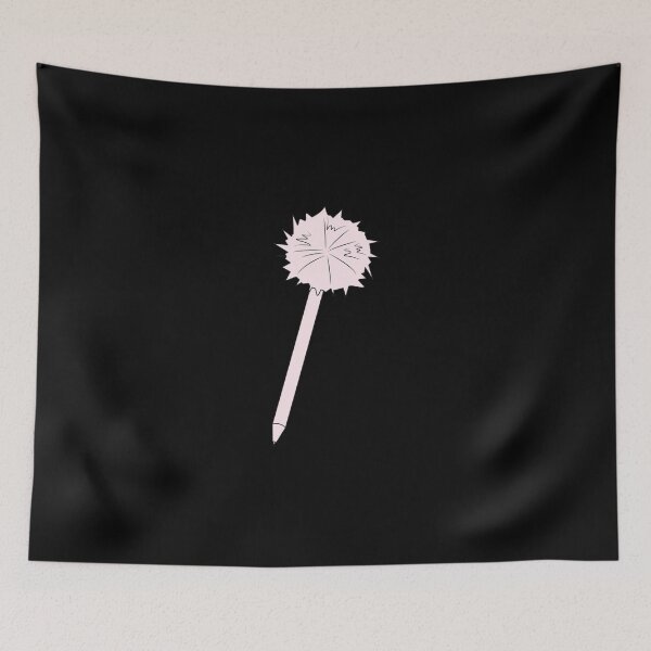 Item preview, Clueless Fluffy Pink Pen Sticker designed and sold by lattpag.