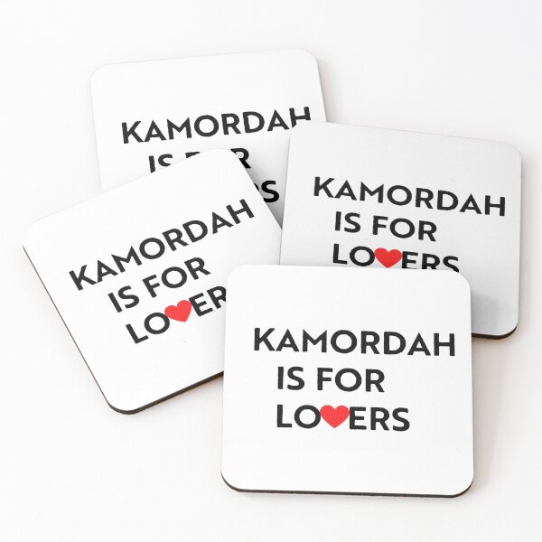 Item preview, Kamordah is for Lovers (black on white) designed and sold by smjordan8797.