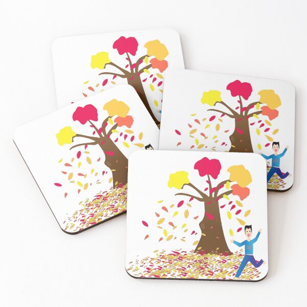 Item preview, autumn is coming- tree and happy boy without background  designed and sold by BayanDU.