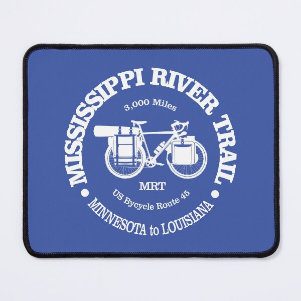 Item preview, Mississippi River Trail (cycling) designed and sold by curranmorgan.