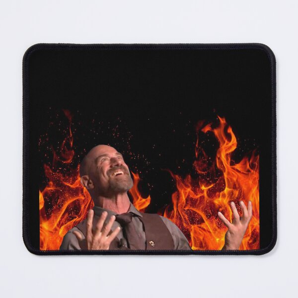 Item preview, Chris in flames designed and sold by medusabyaguss.