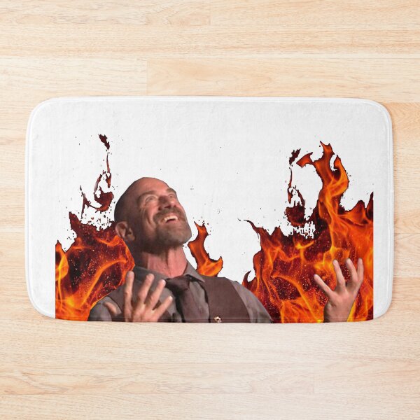 Item preview, Chris in flames designed and sold by medusabyaguss.
