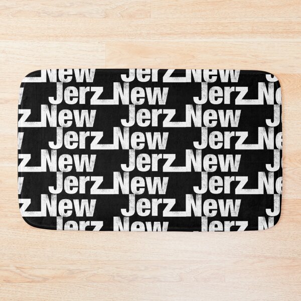 Item preview, New Jerz (New Jersey Style Black) designed and sold by TheDirtyType.