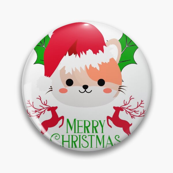 Item preview, funny merry christmas cat for kids  designed and sold by myt-shirt.