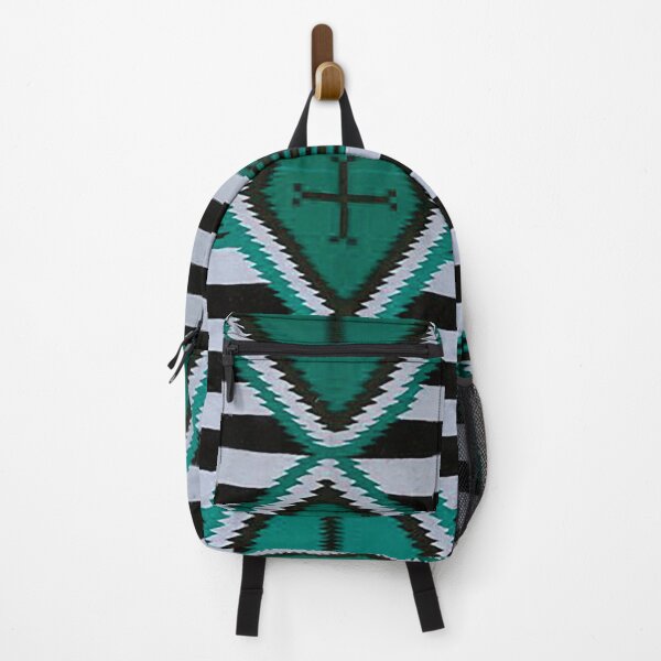 Item preview, Navajo blanket, southwestern,turquise and black, teal and black, tom keys designed and sold by Nostrathomas66.