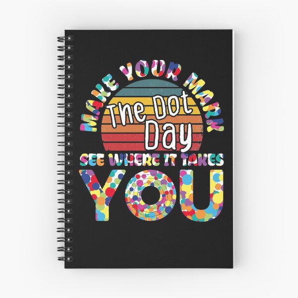 Item preview, Make Your Mark Dot Day See Where It Takes You The International Dot Day - Vintage Sunset Design designed and sold by Usoubmaster.