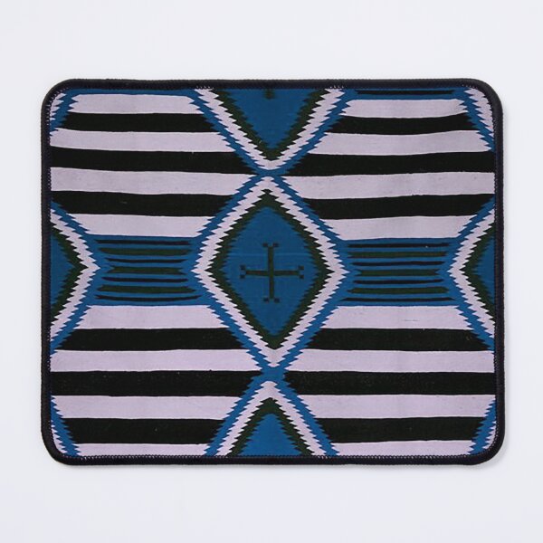 Item preview, Navajo blanket, southwestern,blue and black, , tom keys designed and sold by Nostrathomas66.