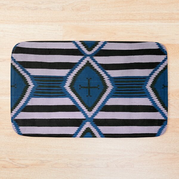 Item preview,  Navajo blanket, southwestern,blue and black, ,   tom keys designed and sold by Nostrathomas66.
