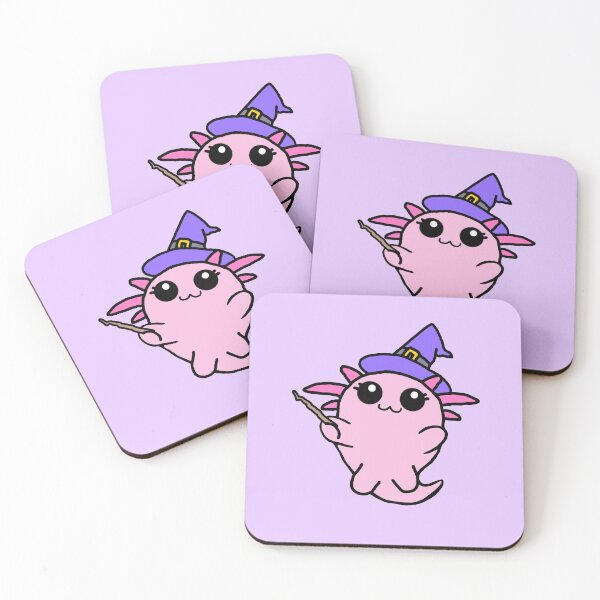 Item preview, Cute Halloween Axolotl Kawaii Chibi designed and sold by NerdyChibi.