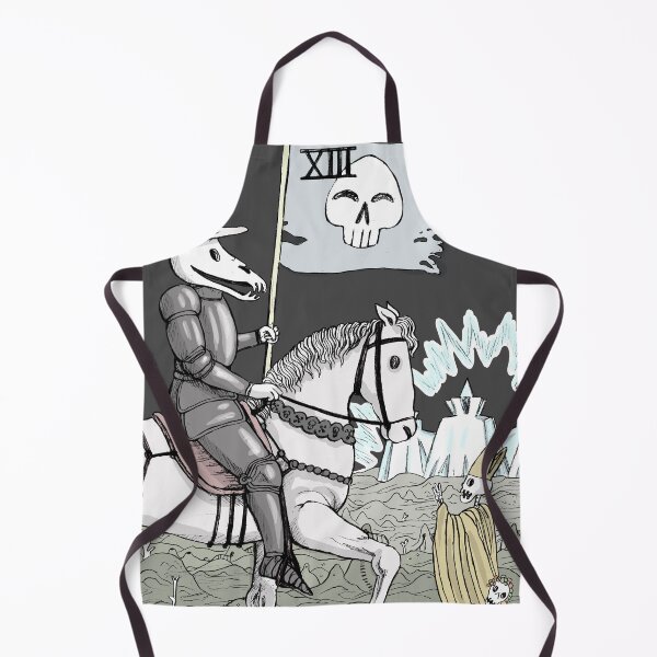 Item preview, Death as Death tarot designed and sold by sadnettles.