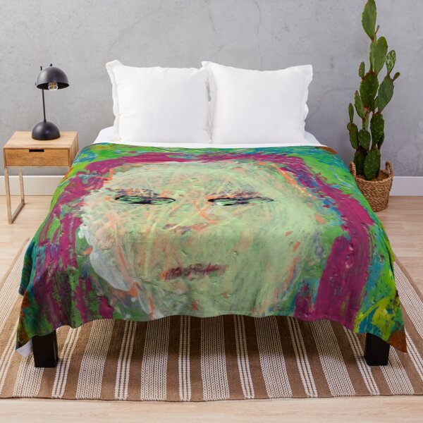 Item preview, "Scars from another life" abstract woman's face designed and sold by Gelarie Johnson.