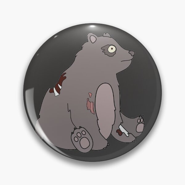 Item preview, Cute Zombie Bear // Funny Halloween Animals designed and sold by SLAG-Creative.