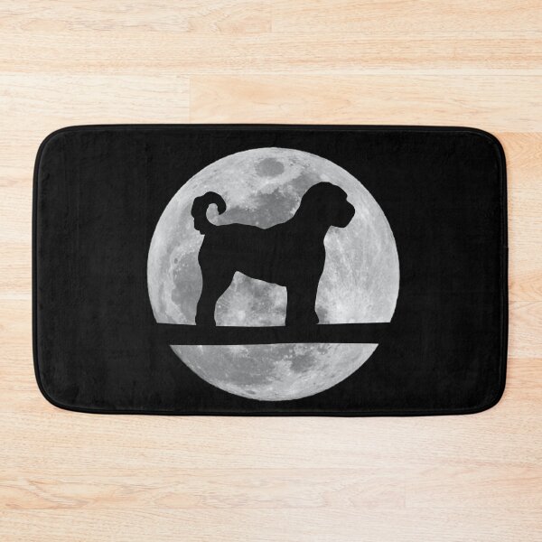 Item preview, Labradoodle Dog Night Moon labradoodle Lover designed and sold by alaechamlal.