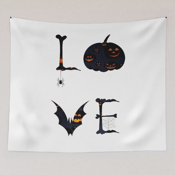 Item preview, Love bones Halloween spider pumpkin bat Gift for mom dad kids   designed and sold by DrGamyx.