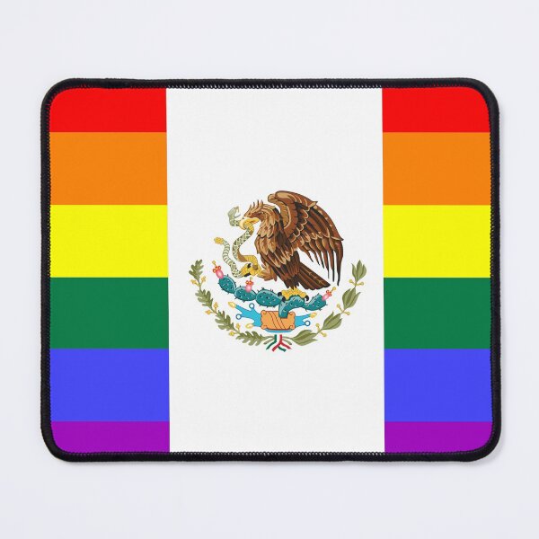 Item preview, Mexican Rainbow Pride Flag designed and sold by SimplyPride.