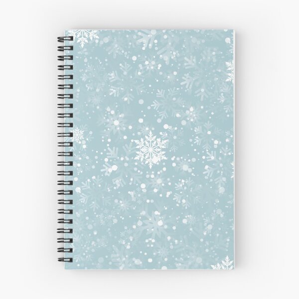 Item preview, blue christmas snowflakes designed and sold by Gossip Rag.