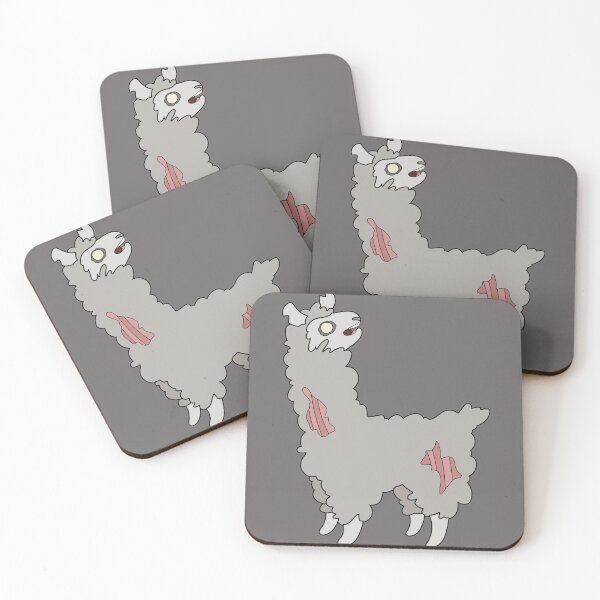 Item preview, Cute Zombie Llama // Funny Halloween Animals designed and sold by SLAG-Creative.