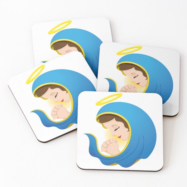 Item preview, Illustration of Holy Virgin Mary praying, philosophy religion. Ideal for institutional and religious materials designed and sold by LucianoCosmo.