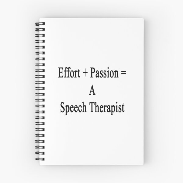 Item preview, Effort + Passion = A Speech Therapist  designed and sold by supernova23.