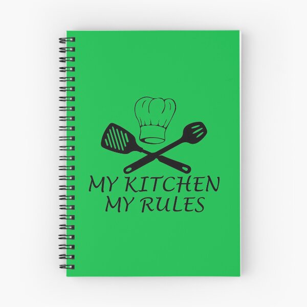 Item preview, My Kitchen My Rules Funny Kitchen Quote designed and sold by DesignHouse07.
