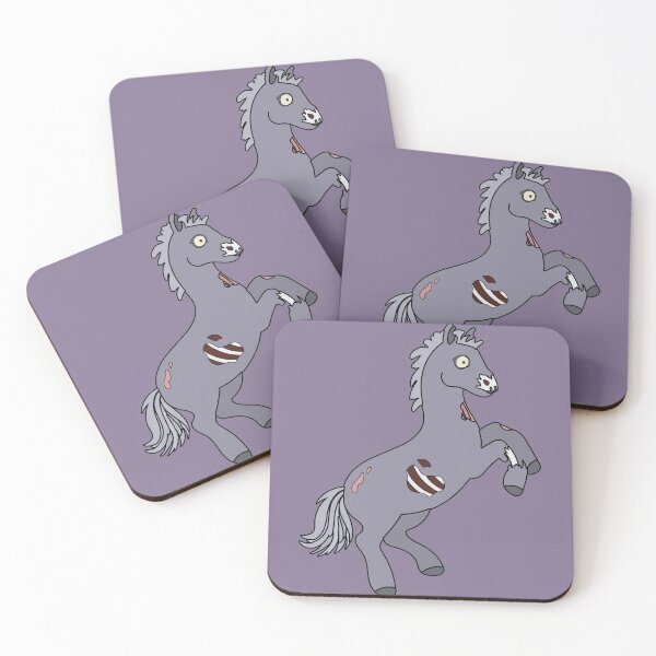 Item preview, Cute Zombie Horse // Funny Halloween Animals designed and sold by SLAG-Creative.