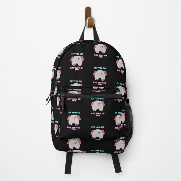 Item preview, Eff You See Kay Why Oh You Funny Vintage Elephant Yoga Lover  designed and sold by oufa.