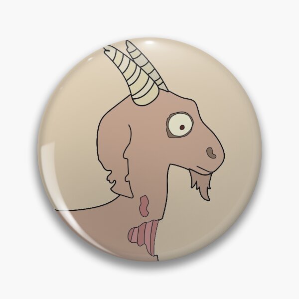 Item preview, Cute Zombie Goat // Funny Halloween Animals designed and sold by SLAG-Creative.