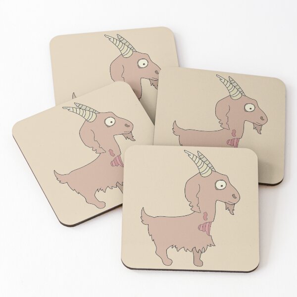 Item preview, Cute Zombie Goat // Funny Halloween Animals designed and sold by SLAG-Creative.