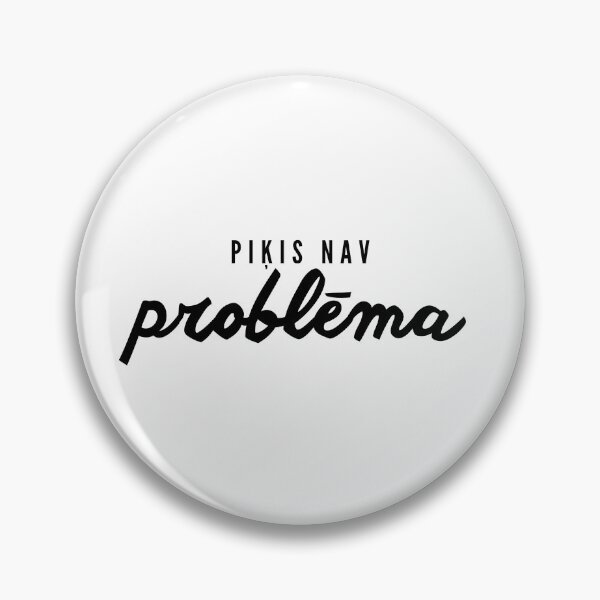 Item preview, Piķis nav problēma | white designed and sold by CreativeStyleLV.