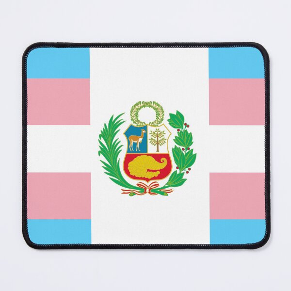 Item preview, Peruvian Trans Flag designed and sold by SimplyPride.