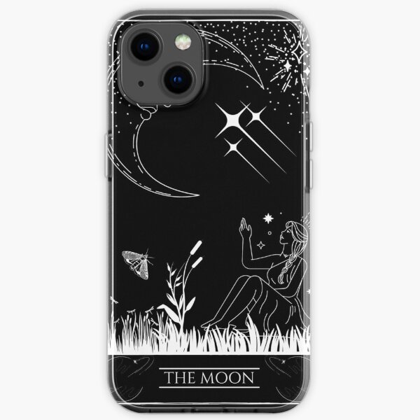 The Moon Tarot Card iPhone Soft Case