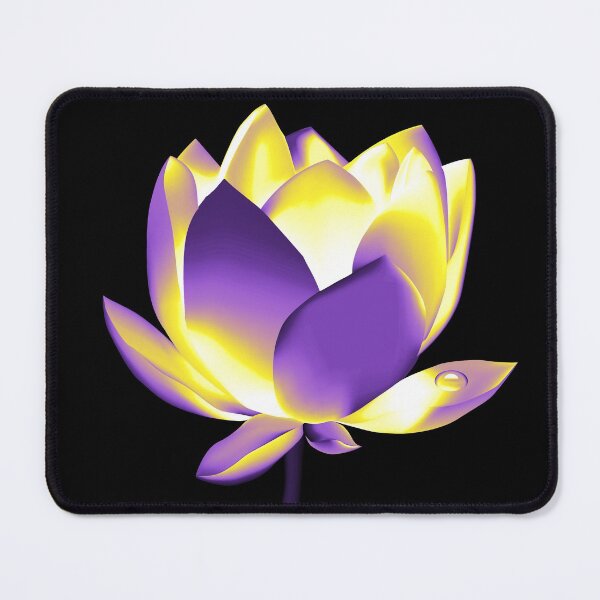Item preview, Nonbinary Pride Blooming Lotus designed and sold by Vernen Ink.