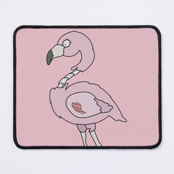Item preview, Cute Zombie Pink Flamingo // Funny Halloween Animals designed and sold by SLAG-Creative.