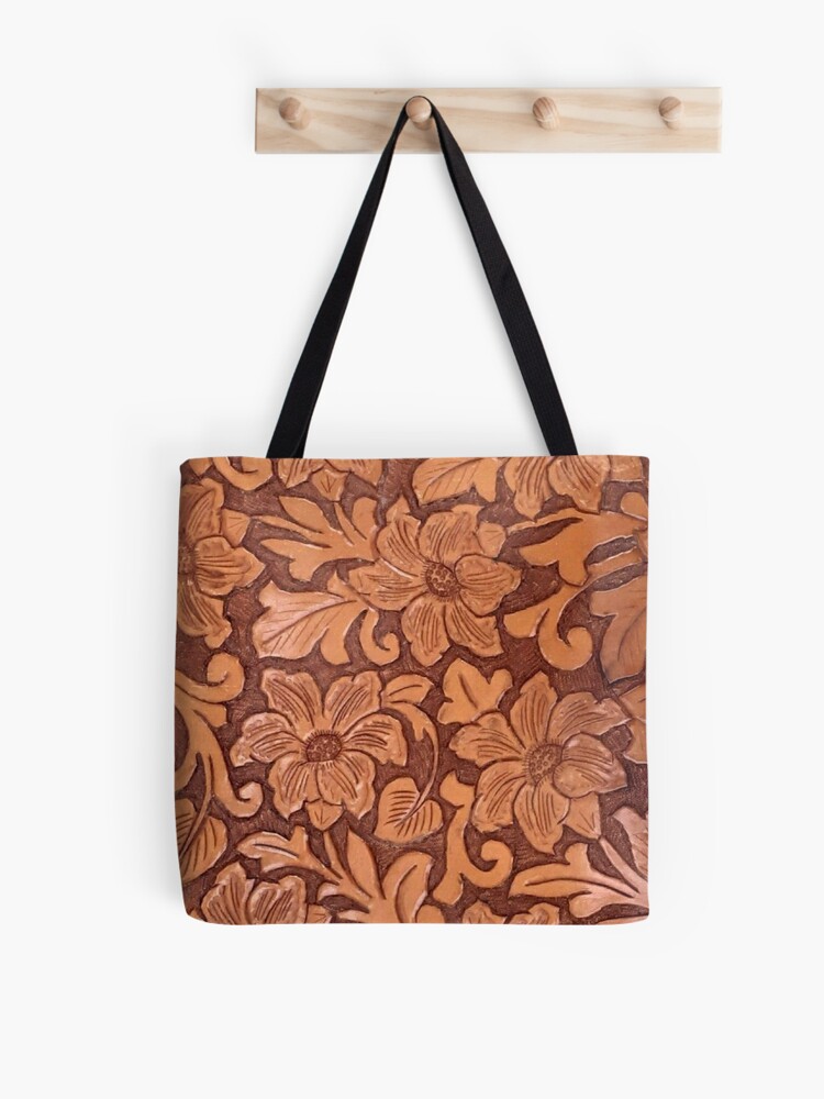 IVY Mini Tote Bag - Forest Green Leaf Leather