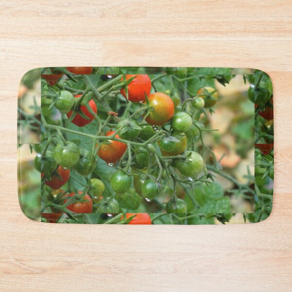 Item preview, Wet Cherry Tomatoes designed and sold by Bill Spengler's Photographic Thoughts.