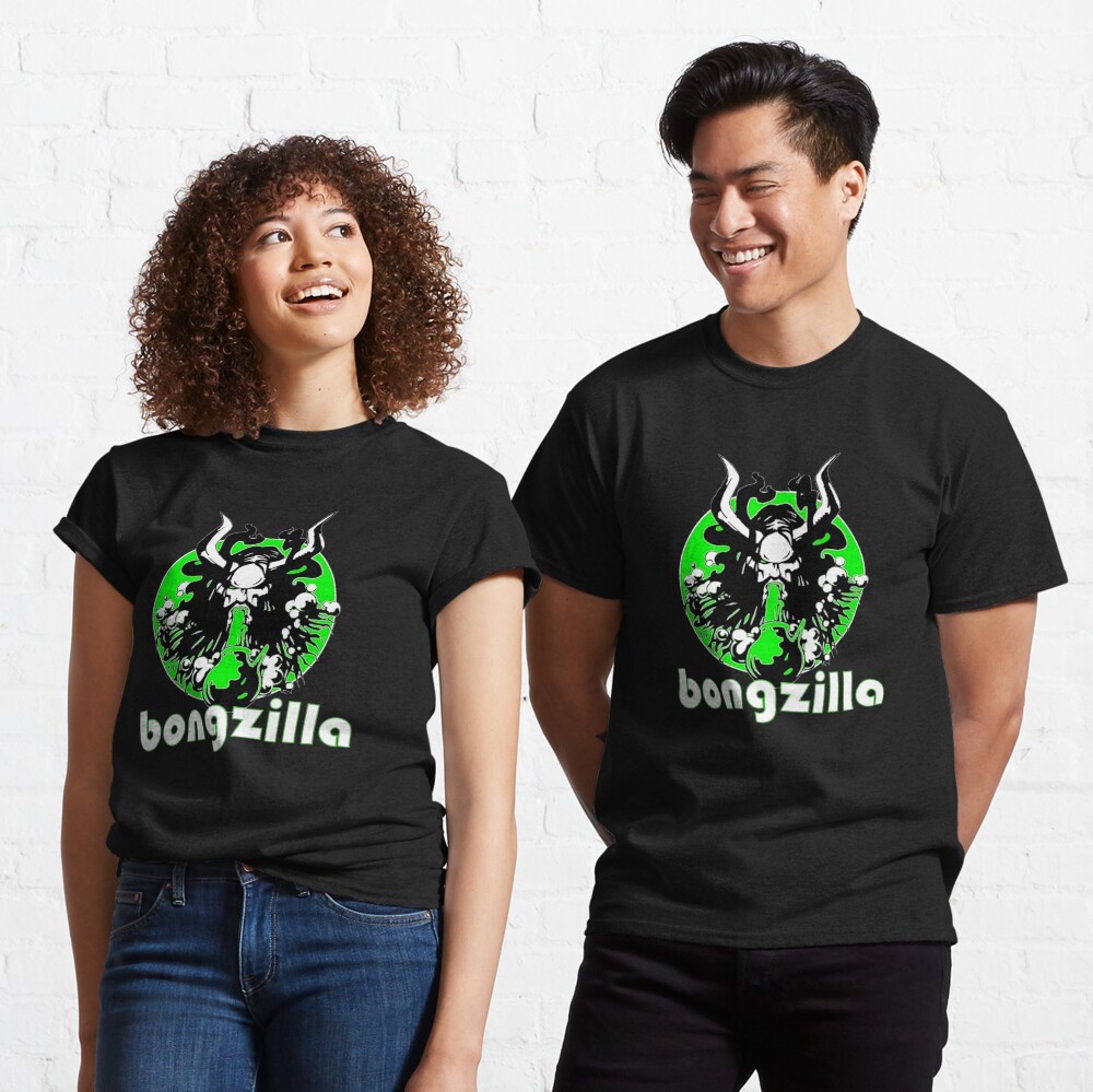 Kvadrant Fader fage Et kors Monster BongZilla" T-shirt for Sale by odabnot26 | Redbubble | puggy cover  by alice in chains t-shirts - band t-shirts - rapcore t-shirts