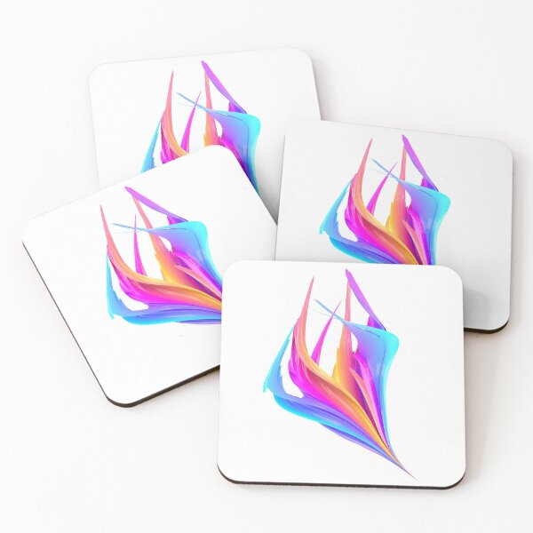 Item preview, Multicolored abstract twisted brush stroke. Bright curl, artistic spiral. designed and sold by tatkhagata.