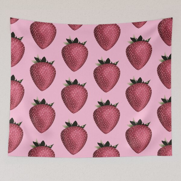 Item preview, vintage print strawberry designed and sold by somatosis.
