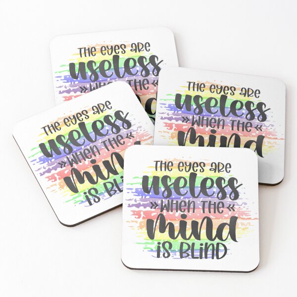 Item preview, The Eyes Are Useless When The Mind Is Blind designed and sold by mymysterycloset.